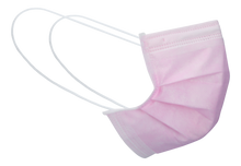 Lataa kuva Galleria-katseluun, Kirurginen kasvomaski Type IIR Pinkki pelkkä maski